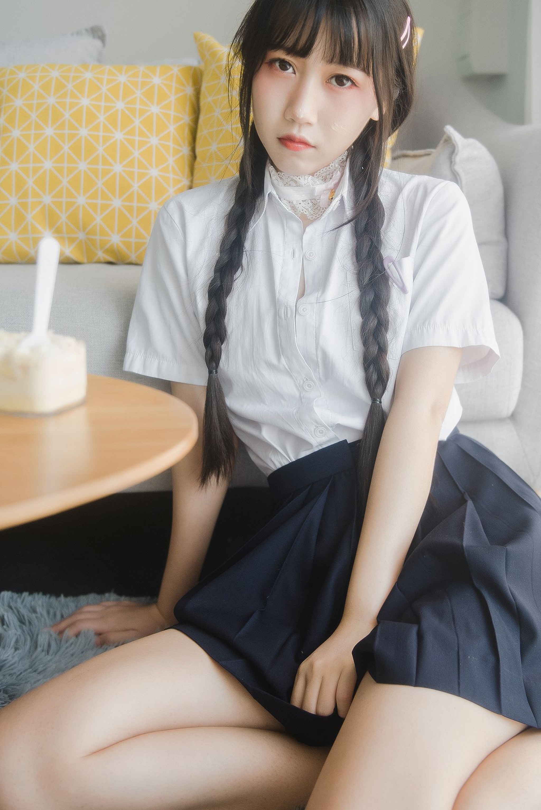 不呆猫 – NO.019 奶油少女 [80P4V]-XikXak